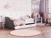 Bed Aurora 148 (Wit + Grijs)
