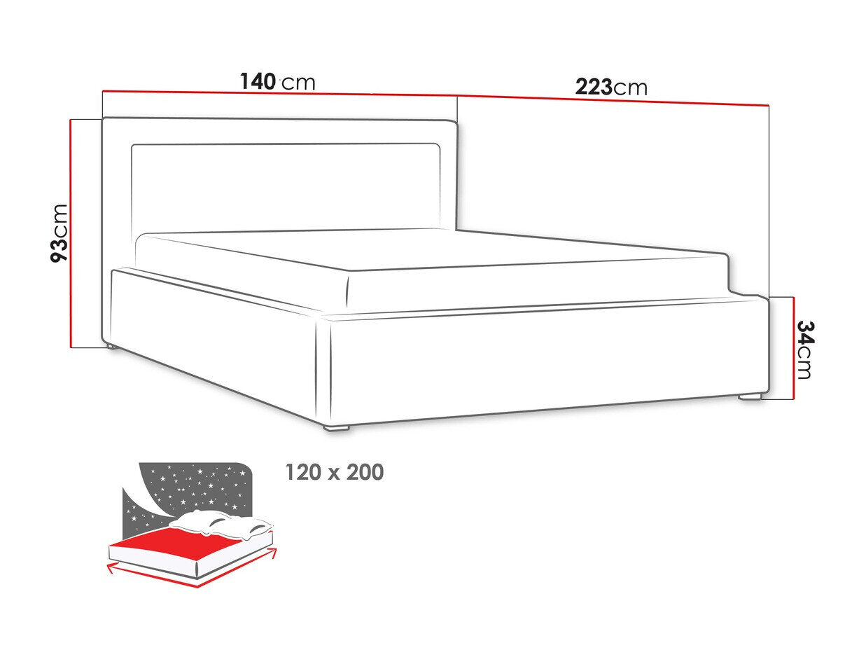 Bed Pomona 102 (Victoria 14 864)