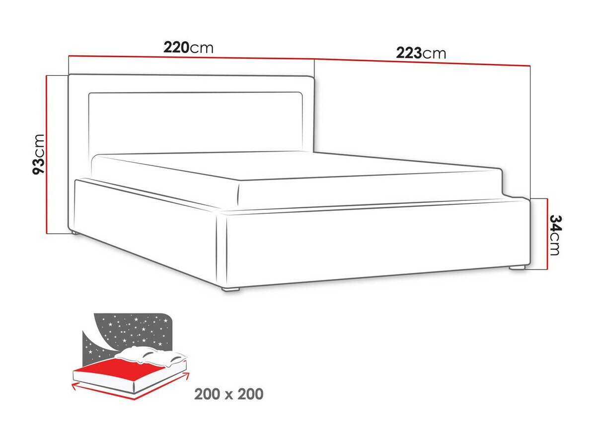 Bed Pomona 102 (Victoria 14 866)