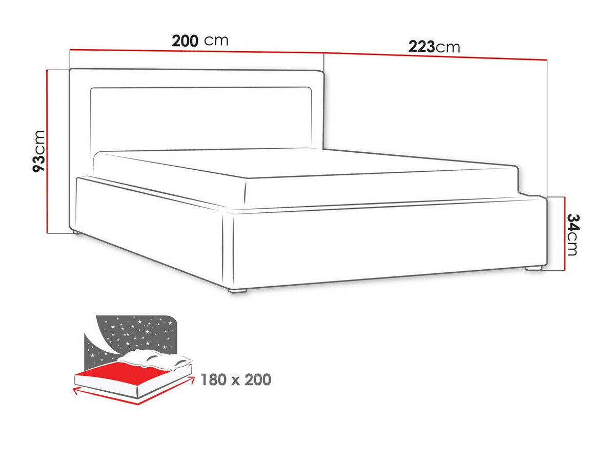 Bed Pomona 102 (Victoria 14 869)