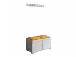 Conjunto para recibidor Comfivo Pinus I (Blanco + Manila 32)