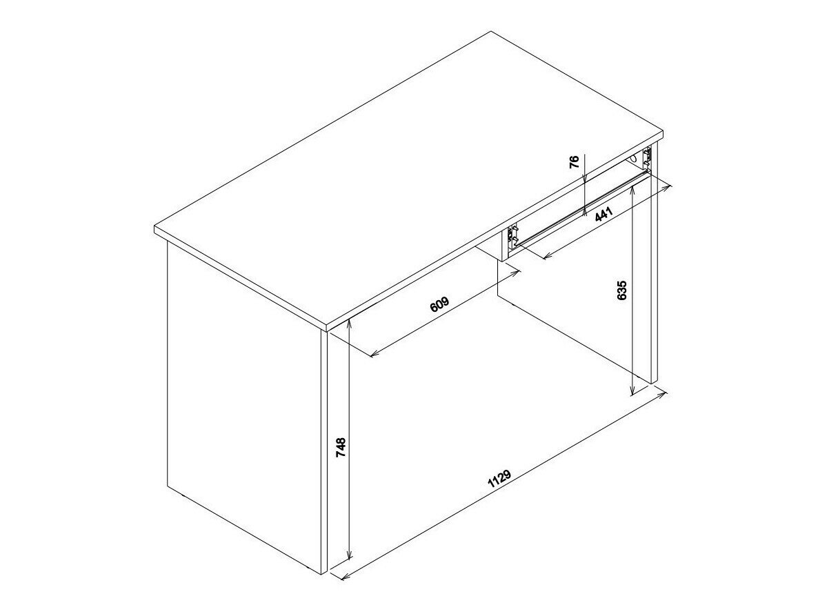 Skrivebord Verevai 105