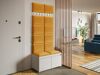 Esikukomplekt Comfivo Pinus IV (Valge + Manila 32)