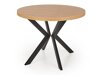 Tafel Houston 1495 (Gouden eik + Zwart)