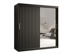 Kledingkast Hartford 338 (Zwart)
