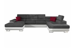 Kutna garnitura Comfivo Ruta IV (Soft 017 + Uttario Velvet 2971 + Kronos 02)
