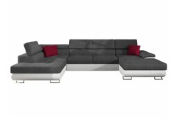Kutna garnitura Comfivo Ruta IV (Soft 017 + Uttario Velvet 2971 + Kronos 02)