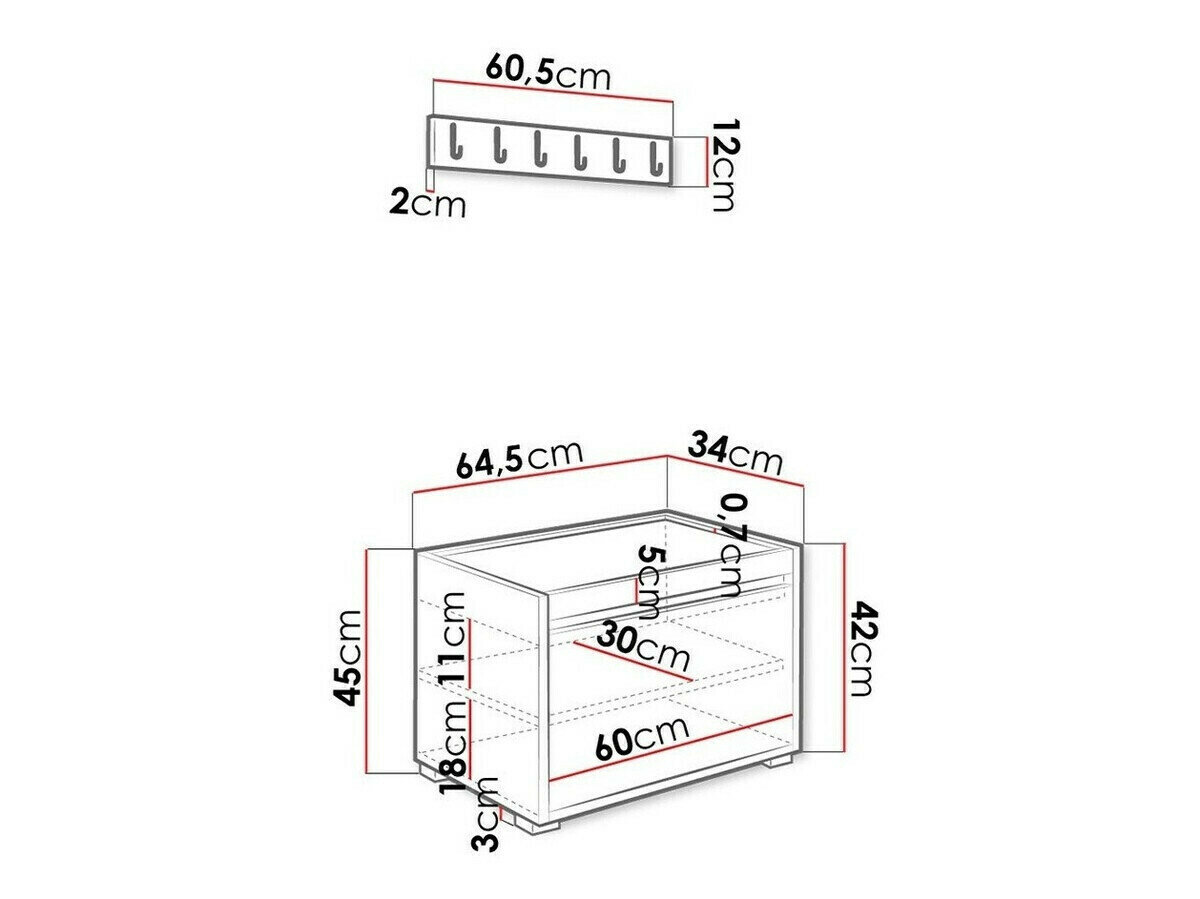 Gangmeubelset Comfivo Pinus V (Wit + Manila 32)