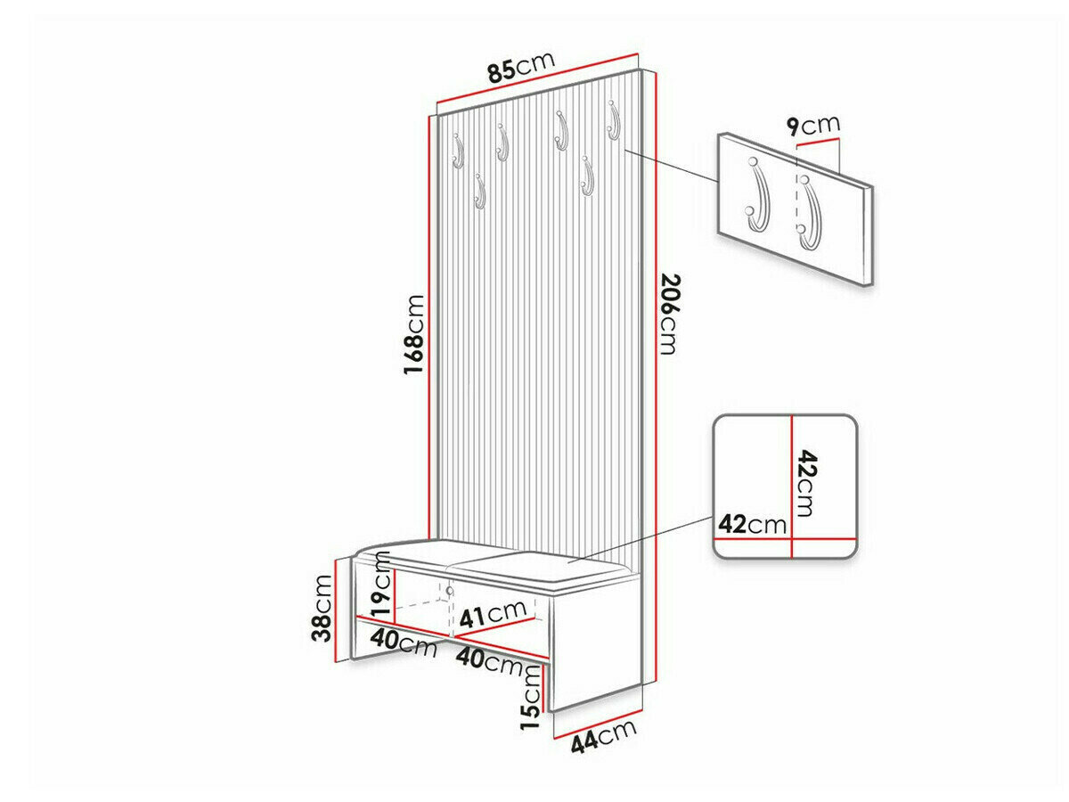 Entrésæt Donio IV (Artisan eg + Manila 32)