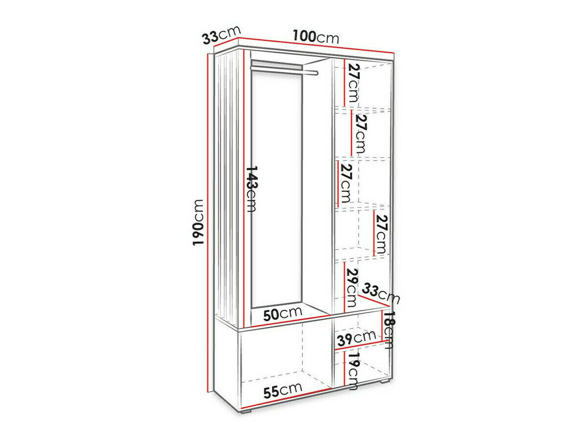 Entrésæt Vinea (Artisan eg + Sort)