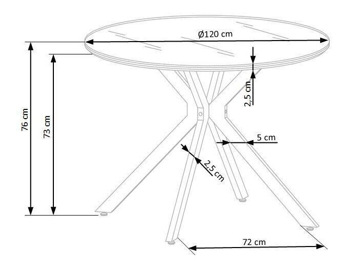 Spisestuesæt Houston 754