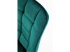 Stoel Houston 739 (Turquoise + Zwart)