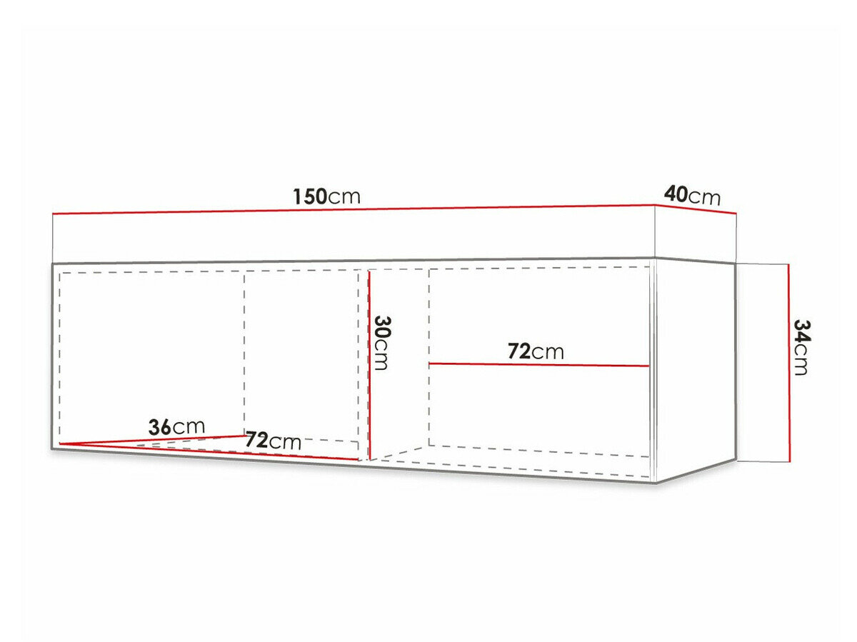 TV-bord Anulio I (Hvid)