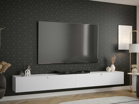 TV-bord Elblaru 112 (Hvid)