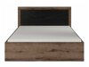 Bed Dunfelu 110 (Klooster eik + Zwart eik)