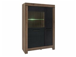 Boekenkast Dunfelu 102 (Klooster eik + Zwart eik)