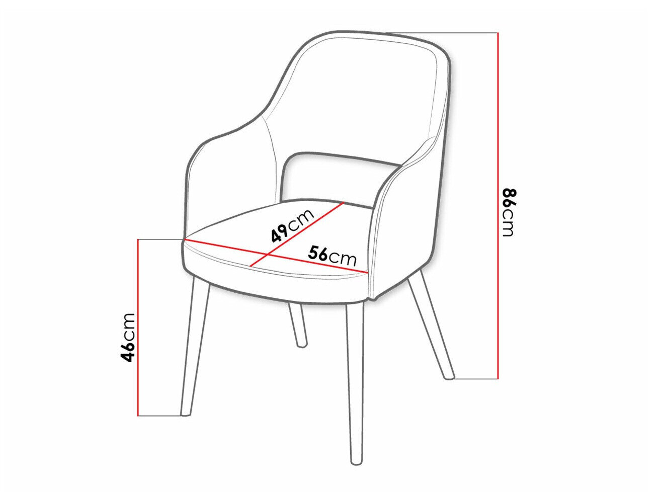Chaise Sparks 198 (Magic Velvet 2201)