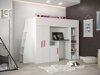 Hoogslaper Hartford 355 (Wit + Glanzend wit + Roze)
