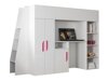 Hoogslaper Hartford 355 (Wit + Glanzend wit + Roze)