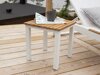 Salontafel voor buiten Dallas 733 (Licht hout + Wit)