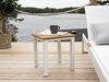 Salontafel voor buiten Dallas 733 (Licht hout + Wit)