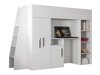 Hoogslaper Hartford 355 (Wit + Glanzend wit + Grijs)