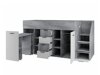 Hoogslaper Hartford 364 (Beton + Wit)