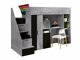 Hoogslaper Hartford 365 (Beton + Zwart)