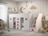 Hoogslaper Hartford 366 (Wit + Glanzend wit + Roze)