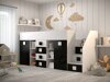 Hoogslaper Hartford 366 (Wit + Glanzend zwart + Glanzend wit)