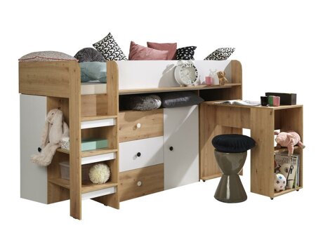 Køjeseng Hartford 359 (Artisan eg + Hvid)