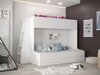 Stapelbed Hartford 357 (Wit + Glanzend wit)