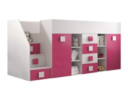 Hoogslaper Hartford 366 (Wit + Glanzend roze + Glanzend wit)