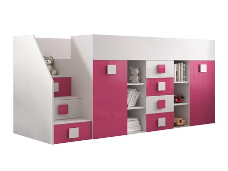 Hoogslaper Hartford 366 (Wit + Glanzend roze + Glanzend wit)