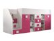 Hoogslaper Hartford 366 (Wit + Glanzend roze + Glanzend wit)