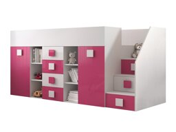 Hoogslaper Hartford 366 (Wit + Glanzend roze + Glanzend wit)