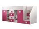 Hoogslaper Hartford 366 (Wit + Glanzend roze + Glanzend wit)