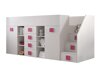 Hoogslaper Hartford 366 (Wit + Glanzend wit + Roze)
