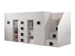 Hoogslaper Hartford 366 (Wit + Glanzend wit + Zwart)