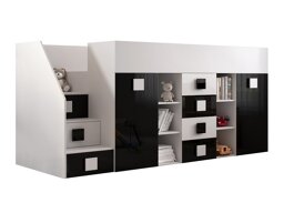 Hoogslaper Hartford 366 (Wit + Glanzend zwart + Glanzend wit)