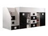 Hoogslaper Hartford 366 (Wit + Glanzend zwart + Glanzend wit)