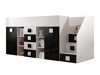 Hoogslaper Hartford 366 (Wit + Glanzend zwart + Glanzend wit)