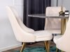 Eetkamerset Dallas 370 (Beige + Messing)