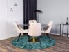 Eetkamerset Dallas 370 (Beige + Zwart)