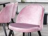Eetkamerset Dallas 1335 (Roze + Zwart)