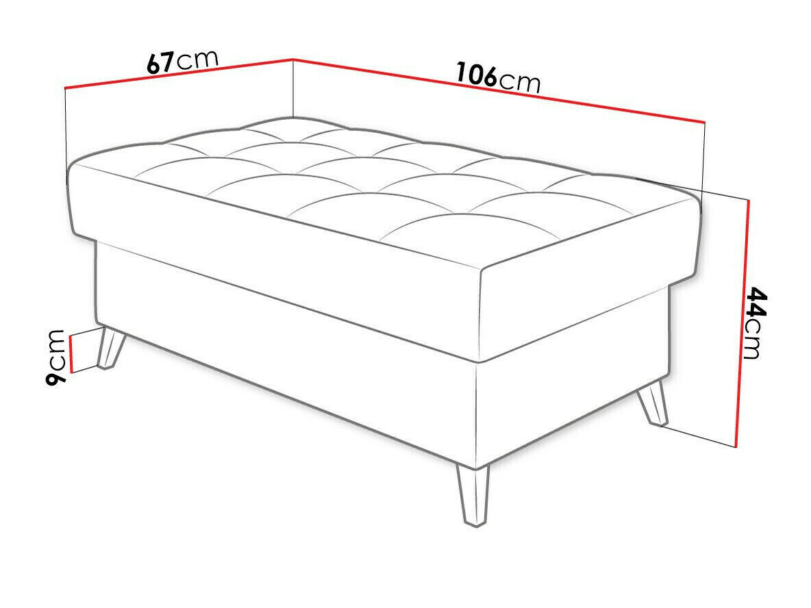 Polstret bænk Comfivo 236 (Sorriso 22)