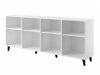 Ensemble de salon Charlotte 182 (Blanc + Noir)