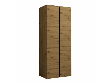 Gardróbszekrény Pinis (Artisan tölgy + Fekete)