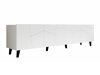 TV-meubel Charlotte 181 (Wit + Zwart)