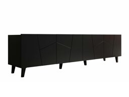 TV-meubel Charlotte 181 (Zwart)